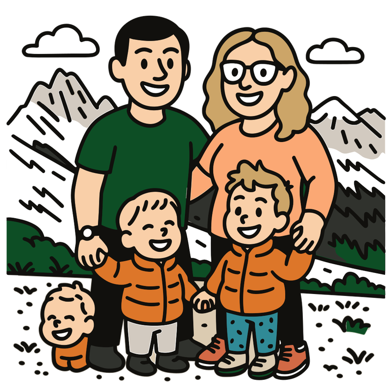 Illustration of our family
